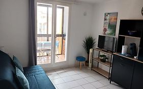 Appartement vue mer, accès direct plage, parking privatif